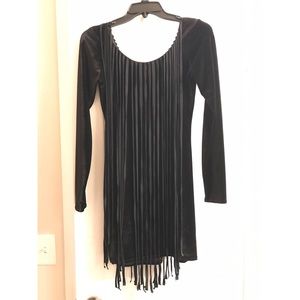 Wednesday long sleeve dress - Black milk